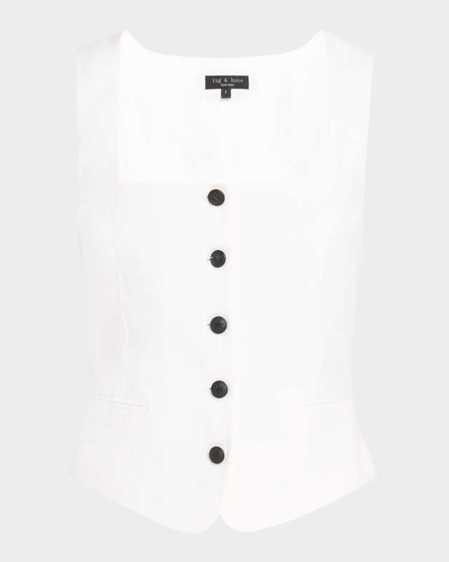 Mariana Linen Vest